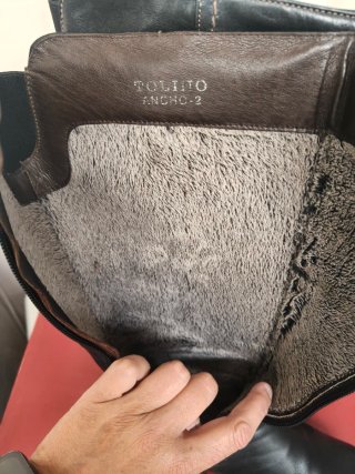 Botas altas de mujer Tolino negras