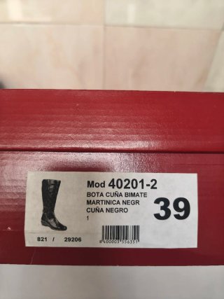 Botas altas de mujer Tolino negras