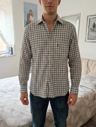 Camicia Conte of Florence a Quadri Uomo