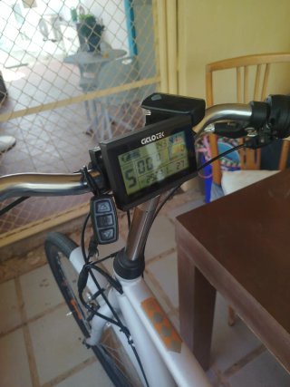 Bicicleta Eléctrica Plata