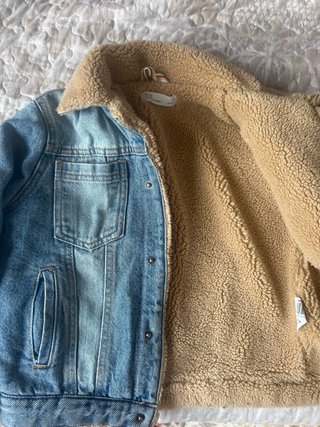 Cazadora vaquera niño forrada