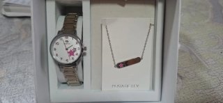 Reloj y pulsera Marea Plata