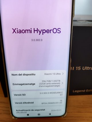 Xiaomi 15 Ultra 1TB / 16GB RAM + Kit Fotografía