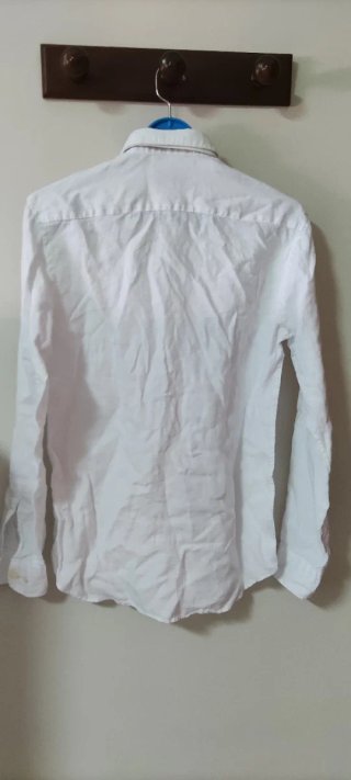 Camisa 100% Lino Blanca AQUA & COTTON