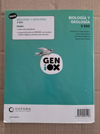 Biología y Geología 3º ESO. Libro del estudiant...