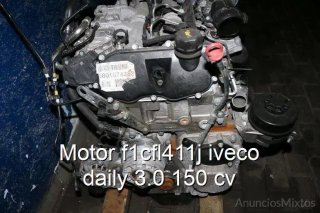 Motor f1cfl411j iveco daily 3.0 150 cv