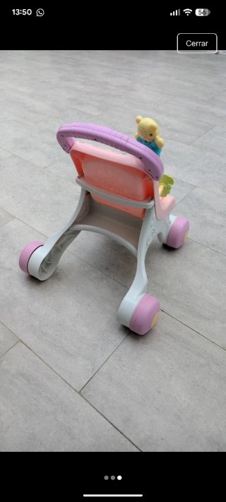 Correpasillos Fisher Price Rosa