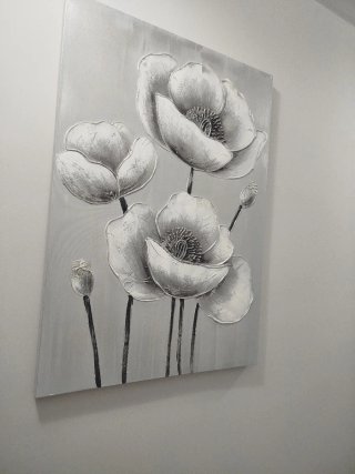Cuadro Flores 1m x 70cm