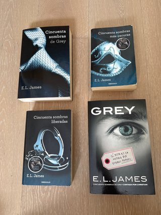 Colección libros 50 sombras de Grey