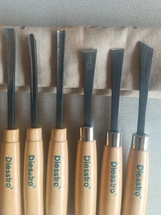 Juego de Gubias Diesstro para Tallar Madera