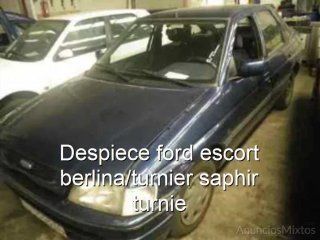 Despiece ford escort berlina/turnier saphir turnie