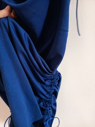 Abito Shein blu con coulisse