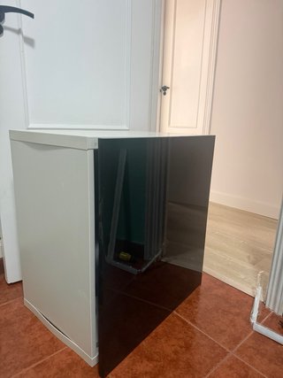 OFERTA Mueble BESTÅ IKEA blanco y negro