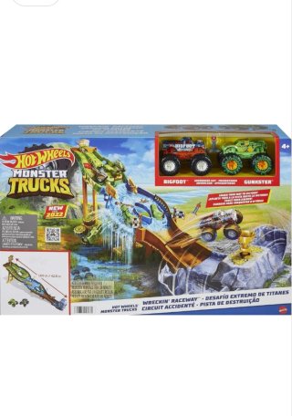 Pista Hot Wheels Monster Trucks