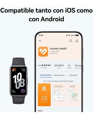 Reloj Inteligente HUAWEI Band 10 Negro