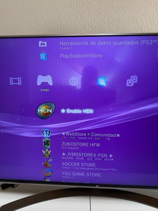 PS3 Slim 1TB con juegos PS1, PS2, PS3