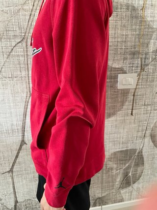 Felpa Jordan Rossa con Logo
