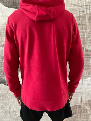 Felpa Jordan Rossa con Logo