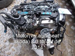Motor(vw audi seat skoda) 2.0 tdi ckf de 2014