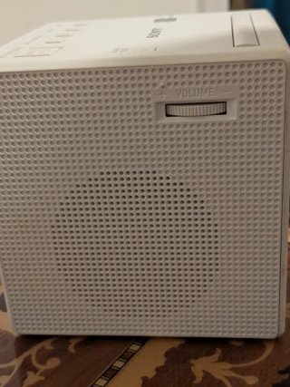 Reloj despertador Sony blanco