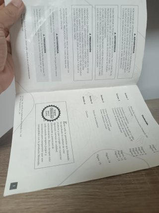 Manual Español N64. Original. PAL