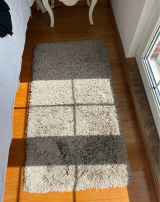 Alfombra beige y marrón 50x163 Tengo 4 unidades