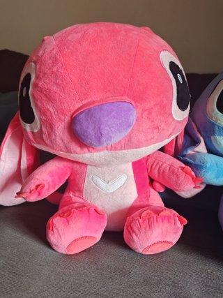 Peluche Stitch y Angel 50cm