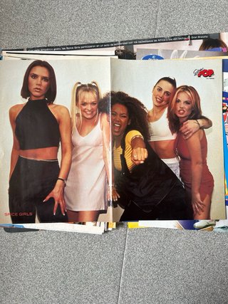 Colección Spice Girls Super Pop años 90 + poster