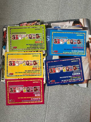 Colección Spice Girls Super Pop años 90 + poster