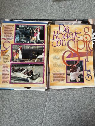 Colección Spice Girls Super Pop años 90 + poster