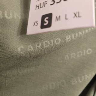 Camiseta Cardio Bunny verde talla S