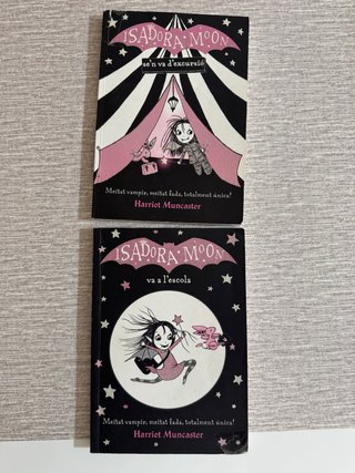 Pack 2 libros Isadora Moon (Català)