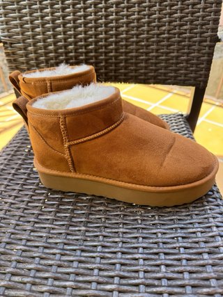 Botines PAWJ tipo UGG Talla 39 Veganos