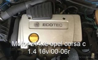 Motor z14xe opel corsa c 1.4 16v 00-06r