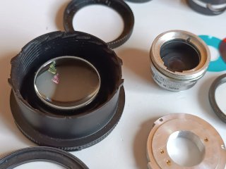 Desguace Lentes y partes de objetos..