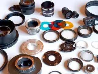 Desguace Lentes y partes de objetos..