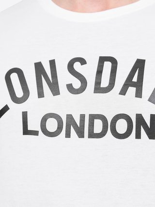 Camiseta 'Brafield' LONSDALE en Blanco XXL