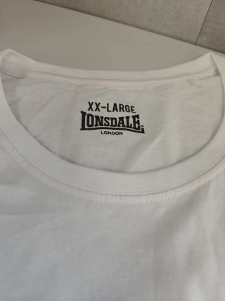 Camiseta 'Brafield' LONSDALE en Blanco XXL