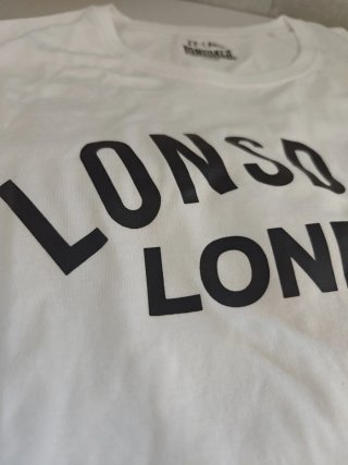 Camiseta 'Brafield' LONSDALE en Blanco XXL