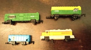 Tren Micro Machines Galoob 1989 Central Station