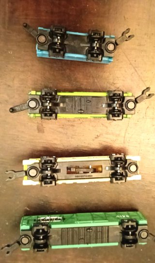 Tren Micro Machines Galoob 1989 Central Station
