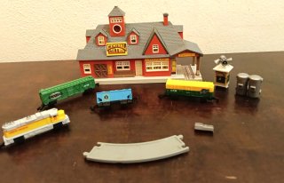 Tren Micro Machines Galoob 1989 Central Station