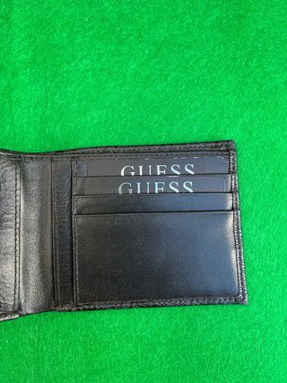 Cartera Guess Monograma Negro