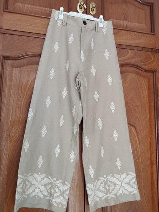 Pantalón de algodón Zara