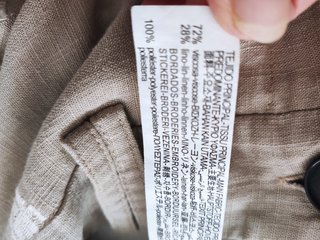 Pantalón de algodón Zara