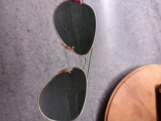 Ray-Ban Occhiali da Sole Uomo Custodia Marrone