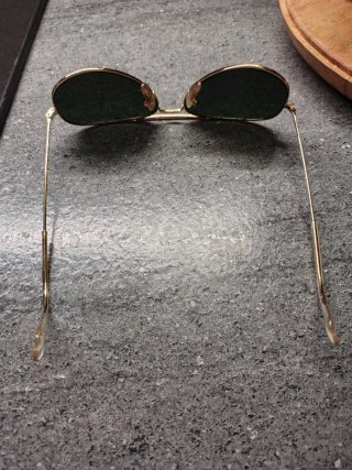 Ray-Ban Occhiali da Sole Uomo Custodia Marrone
