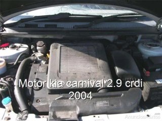 Motor kia carnival 2.9 crdi 2004
