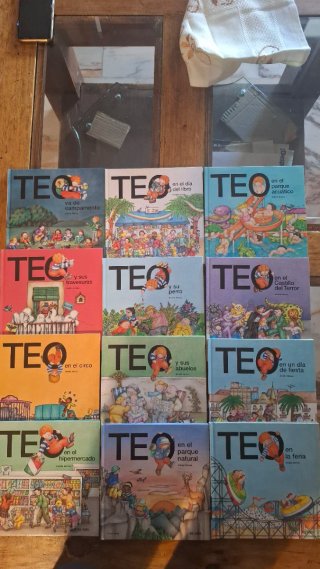 Colección completa cuentos Teo 31 ctos