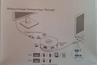 Dell Adaptador multiport USB-C 6 en 1 DA305